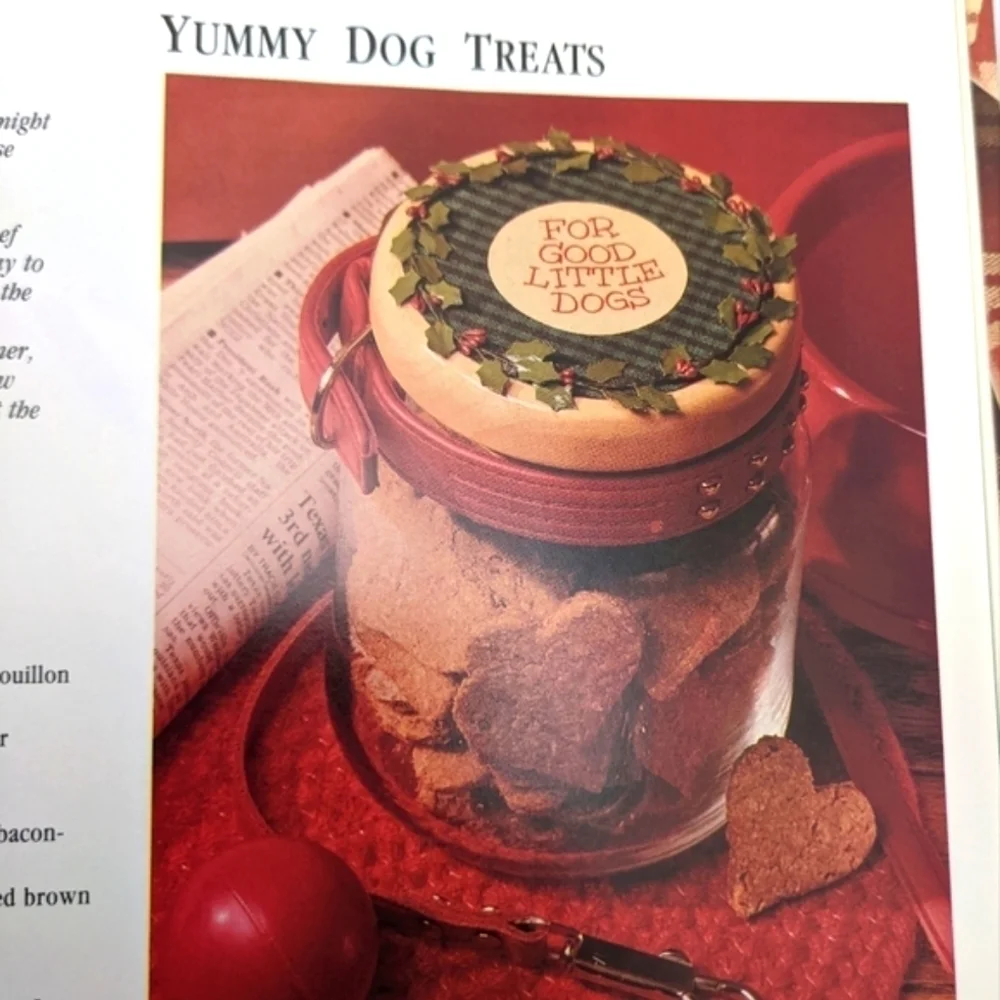 Vintage 90s Christmas Craft Cookbook